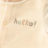 Dave&Bella Baby Girls/Boys Cotton Indoor One-piece Crawling Suit Romper