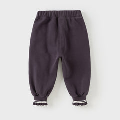 Dave&Bella Girls Autumn Casual Drawstring Sweatpants