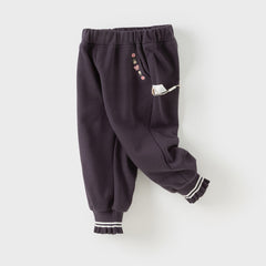 Dave&Bella Girls Autumn Casual Drawstring Sweatpants