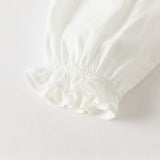 Dave&Bella Toddler Girls Cotton White Shirts Top