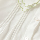 Dave&Bella Toddler Girls Cotton White Shirts Top