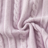 Dave&Bella Toddler Girls Elegant Purple Lace Collar Sweater Tops