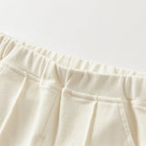 Dave&Bella Girls Toddler Casual Cotton Flared Knit Stretch Pant