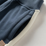 Dave&Bella Toddler Boys Blue T-Shirt Pants Outfit Sets