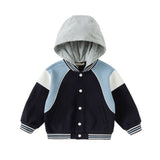 Dave&Bella Boys Kids Casual Outdoor Long Sleeve Hooded Jackets