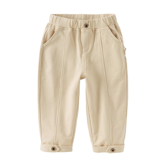 Dave&Bella Toddler Boys Autumn Khaki Pants
