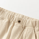 Dave&Bella Toddler Boys Khaki Casual Wide Pants
