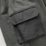 Dave&Bella Boys Toddler Grey Cotton Drawstring Casual Knit Pants