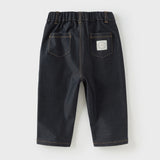 Dave&Bella Toddler Boys Casual Denim Blue Jeans Pants