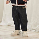 Dave&Bella Toddler Boys Casual Denim Blue Jeans Pants