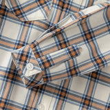 Dave&Bella Toddler Boys Cotton Casual Blue Plaid Shirt Top