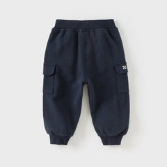 Dave&Bella Boys Autumn Outdoor Casual Drawstring Pants