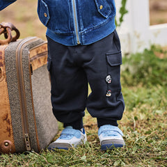 Dave&Bella Boys Autumn Outdoor Casual Drawstring Pants
