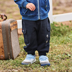 Dave&Bella Boys Autumn Outdoor Casual Drawstring Pants