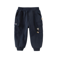 Dave&Bella Boys Autumn Outdoor Casual Drawstring Pants
