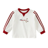 Dave&Bella Boys Toddler Cotton Beige Sports T-Shirts