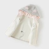 Dave&Bella Toddler Girls/Boys Cute Antistatic Sleeveless Hooded Vests