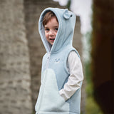 Dave&Bella Toddler Girls/Boys Cute Antistatic Sleeveless Hooded Vests