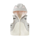 Dave&Bella Toddler Girls/Boys Cute Antistatic Sleeveless Hooded Vests