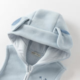 Dave&Bella Toddler Girls/Boys Cute Antistatic Sleeveless Hooded Vests