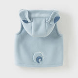 Dave&Bella Toddler Girls/Boys Cute Antistatic Sleeveless Hooded Vests