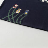 Dave&Bella Toddler Boys Cotton Navy Blue Leisure T-shirts Tops