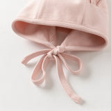 Dave&Bella Baby Girls Cotton Pink One-pieces Romper