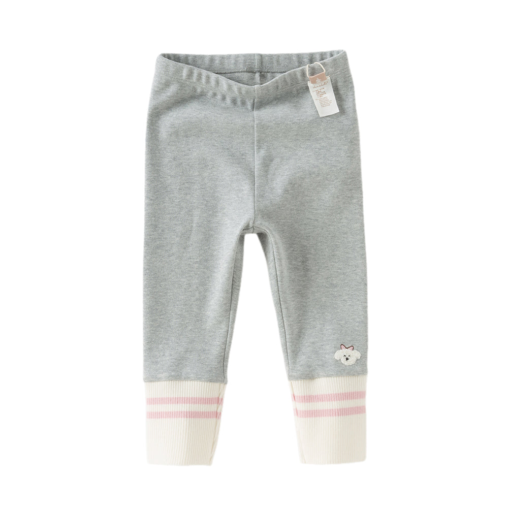 Dave&Bella Toddler Girls Cute Grey Leggings