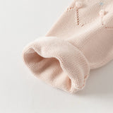 Dave&Bella Toddler Girls Cotton Sweet Pink Floral Print Sweater Cardigans