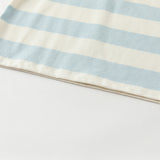 Dave&Bella Toddler Boys Cotton Blue Striped Gentle Polos