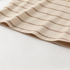 Dave&Bella Boys Autumn Long-Sleeve Cotton Casual Striped T-shirt Top