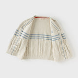 Dave&Bella Toddler Boys Cotton Apricot Cardigans