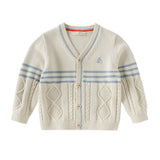 Dave&Bella Toddler Boys Cotton Apricot Cardigans