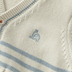 Dave&Bella Boys Autumn Cotton Apricot Cardigan Coat Top