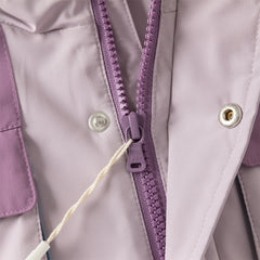Dave&Bella Girls/Boys Autumn Outdoor Warm Hooded Fleece Jacket Top