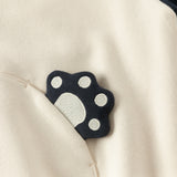 Dave&Bella Boys Toddler Casual Navy Blue Cute Animal Ears Hooded Jacket