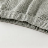 Dave&Bella Toddler Boys Light Grey Cotton Comfort Loose Outdoor Casual Pants