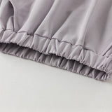 Dave&Bella Toddler Girls Purple Comfortable Stylish Cotton Drawstring Harem Pants
