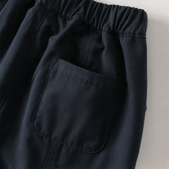 Dave&Bella Girls Autumn Drawstring Loose Casual Long Cargo Pants