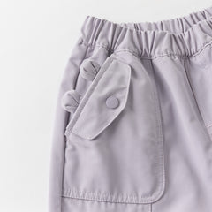 Dave&Bella Girls Autumn Drawstring Loose Casual Long Cargo Pants