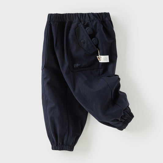 Dave&Bella Toddler Girls/Boys Drawstring Loose Casual Long Pants