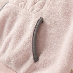 Dave&Bella Girls/Boys Autumn Casual Fleece Hooded Long Sleeve Sweatshirt Top