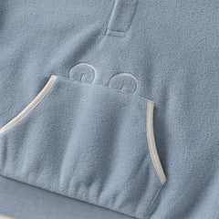 Dave&Bella Girls/Boys Autumn Casual Fleece Hooded Long Sleeve Sweatshirt Top