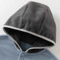 Dave&Bella Girls/Boys Autumn Casual Fleece Hooded Long Sleeve Sweatshirt Top