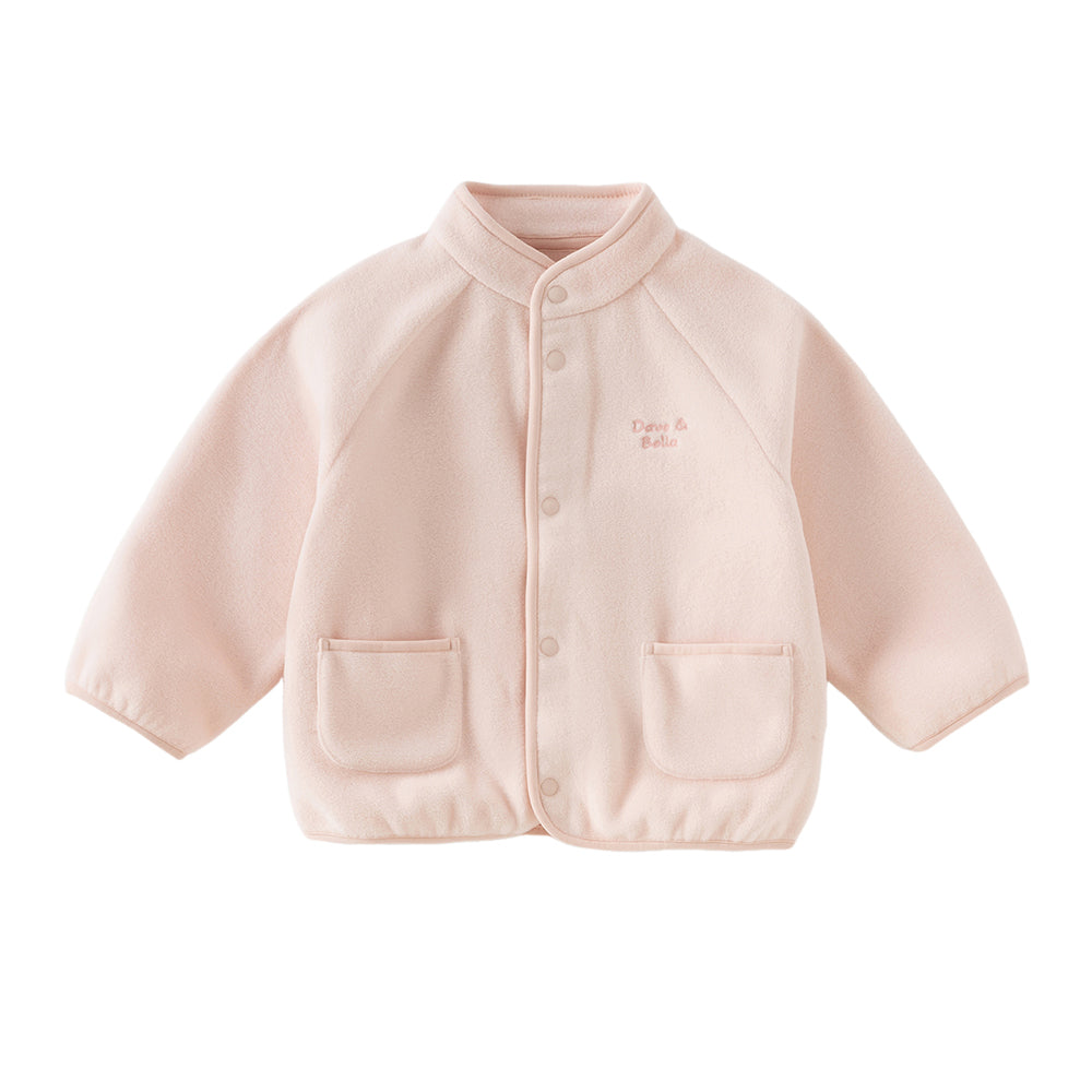 Dave&Bella Girls/Boys Kids Warm Long Sleeve Fleece Jackets