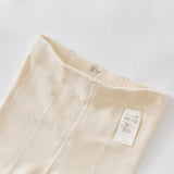 Dave&Bella Toddler Girls Beige Sweet Footed Tights Leggings