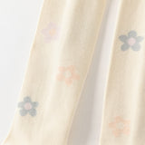Dave&Bella Toddler Girls Beige Sweet Footed Tights Leggings