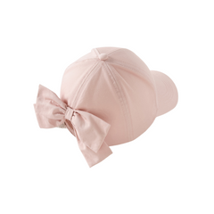 Dave&Bella Girls Autumn Cotton Pink Dome Baseball Caps Hats