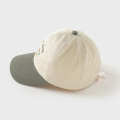 Dave&Bella Girls/Boys Autumn Cotton Grey/Purple Pink Baseball Cap Hat