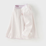 Dave&Bella Toddler Girls/Boys Cotton Casual Striped T-Shirts
